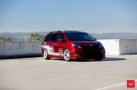 Toyota Sienna by Vossen on Vossen Wheels (VFS6) 2017 года